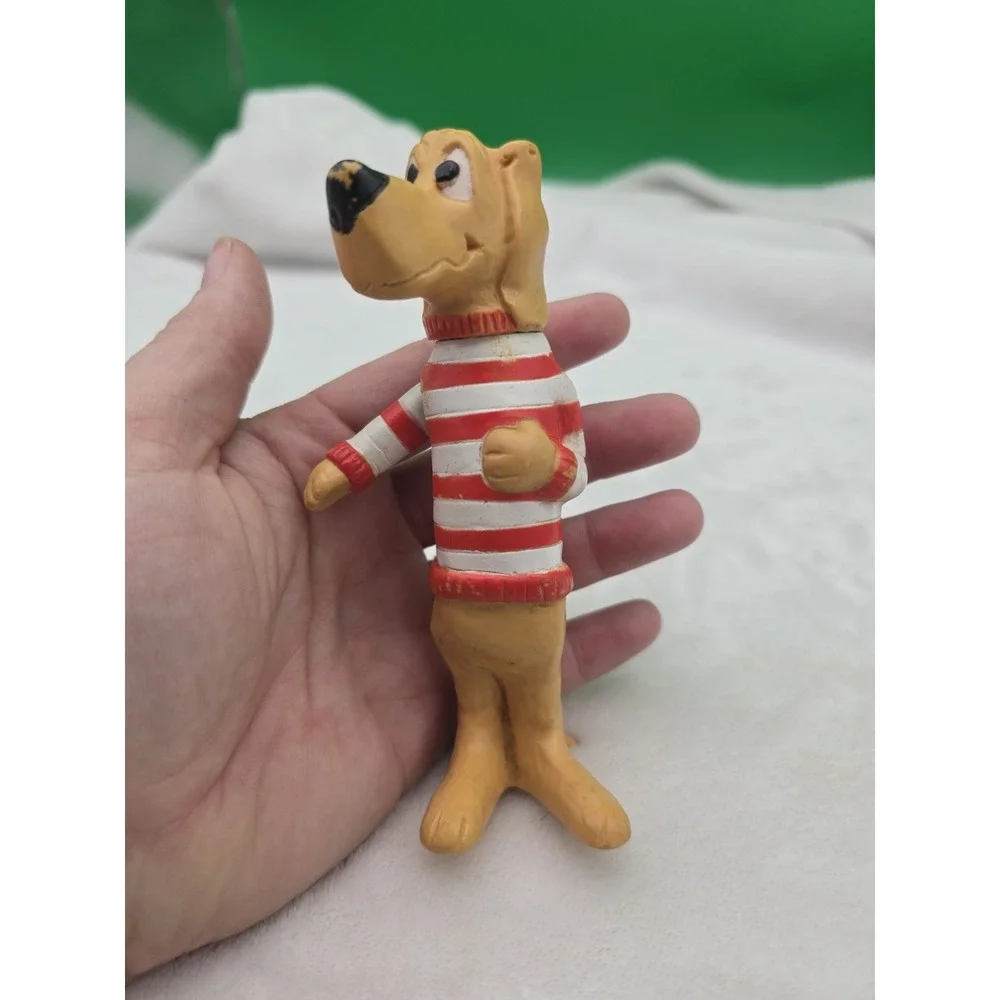 Vintage Beauregard Hound Soft Vinyl‎ Rubber Toy Figure (Walt Kelly 1969)